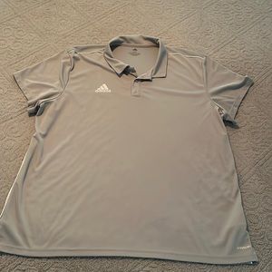 Adidas mens gray polo. Size XXL.